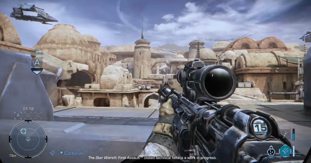 Fanoušci oživili zrušenou střílečku Star Wars: First Assault