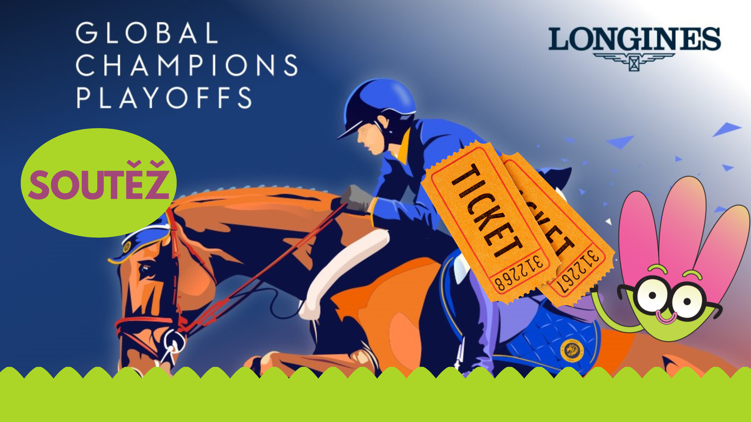 Kdo chce zkusit hobby horsing? Soutěž o vstupenky na Prague Playoffs 2025 v O2 Aréně