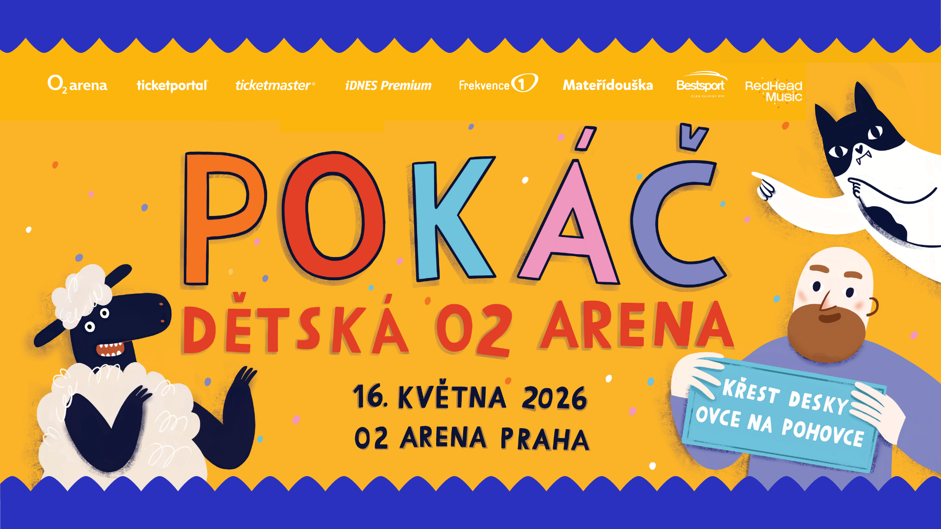 Mateřídouška vás zve na Pokáčovu dětskou O2 arenu