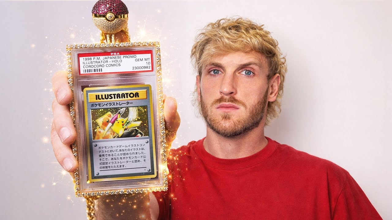 Logan Paul prodal svůj náhrdelník s Pokémon kartičkou za 16 milionů dolarů
