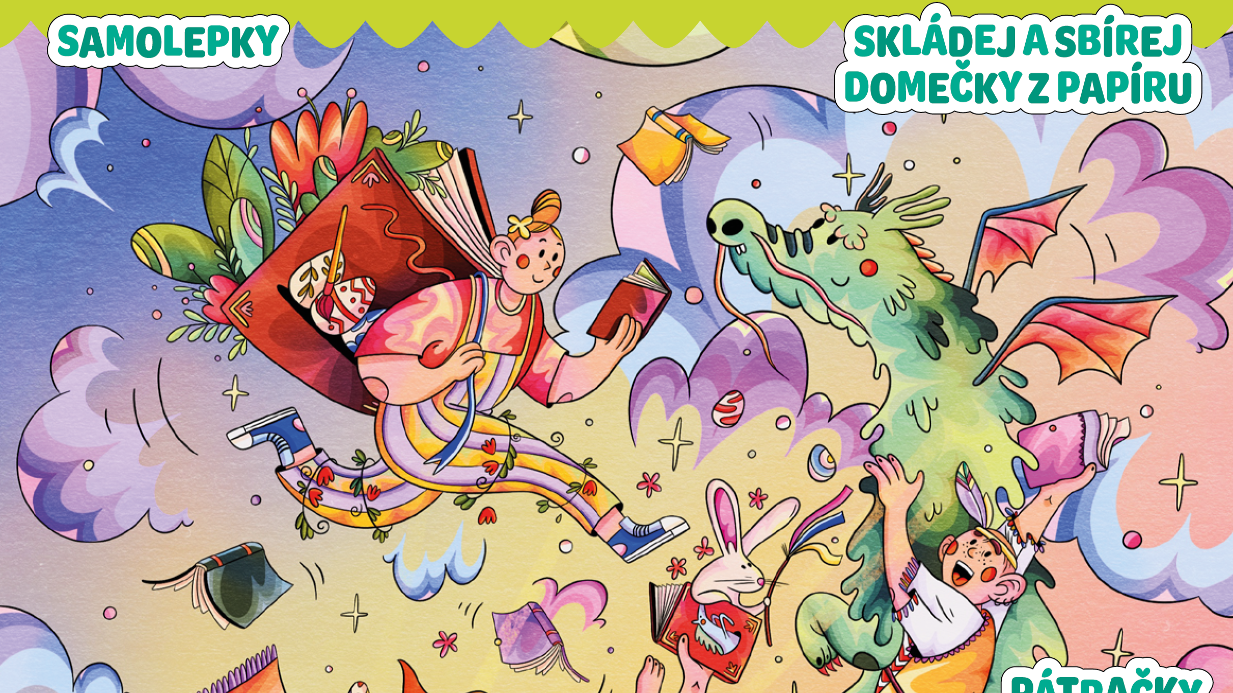 Velikonoční Mateřídouška přináší SAMOLEPKY a super nápady!