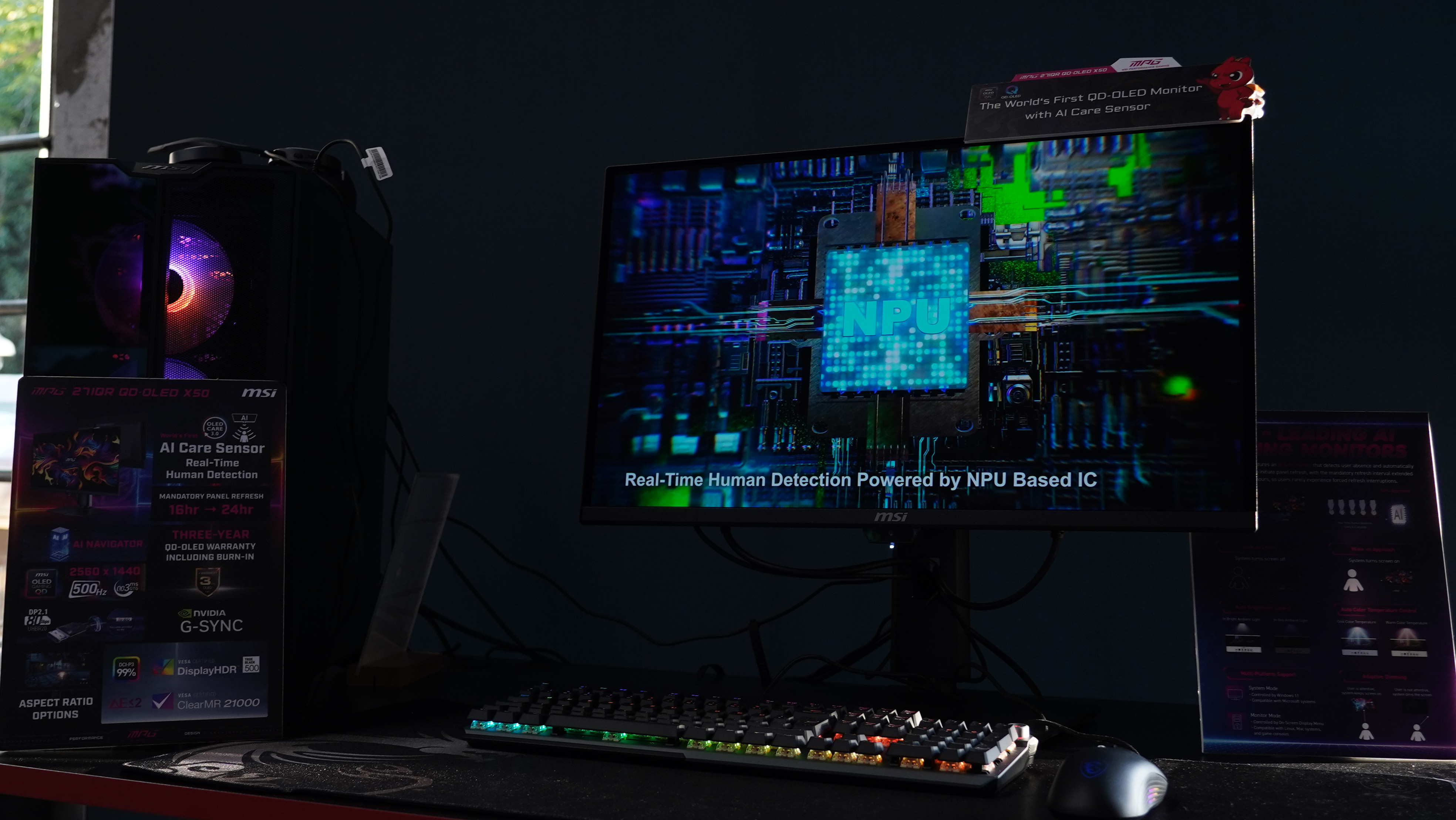 MSI MPG 271QR QD-OLED X50