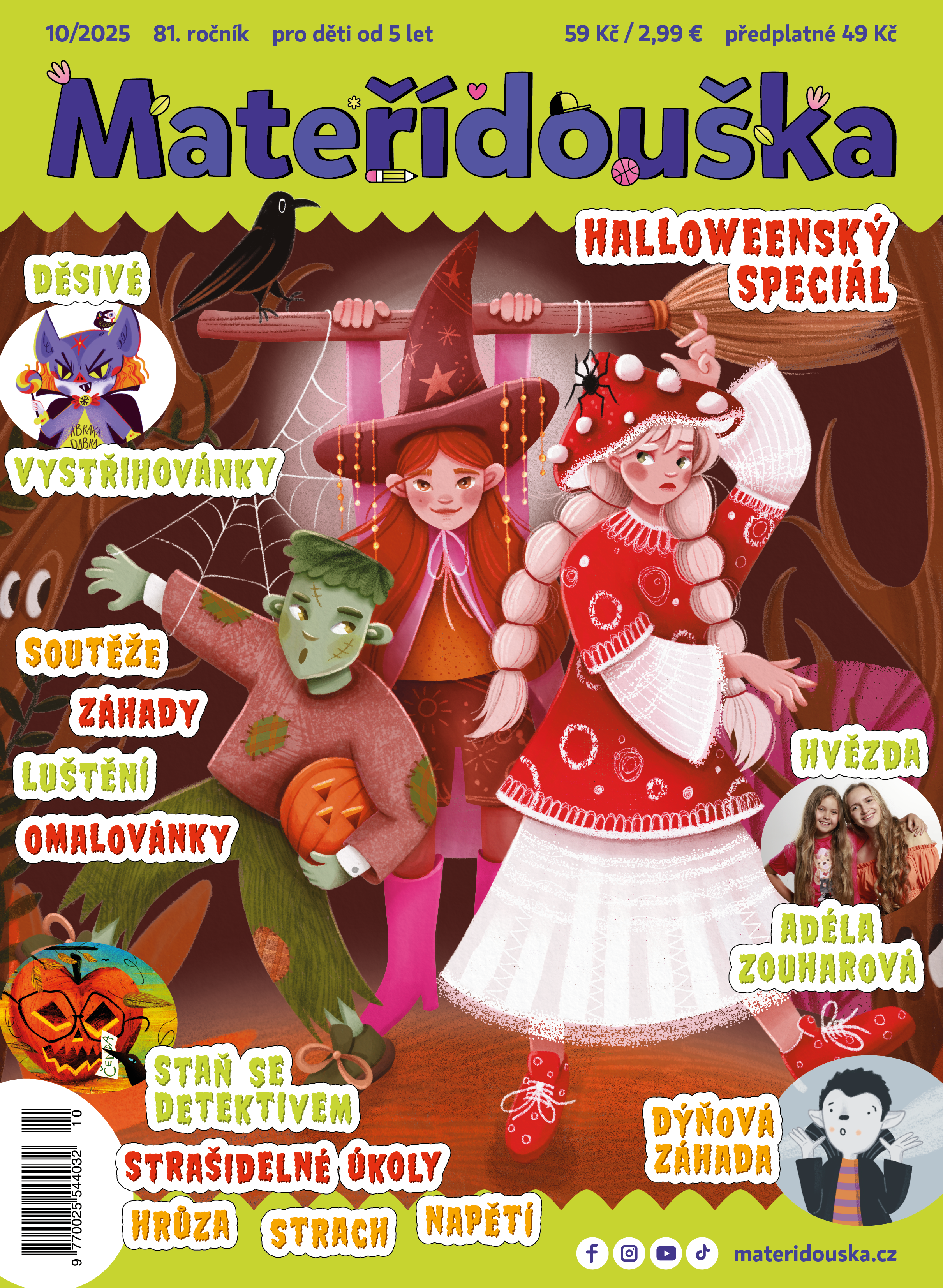Halloweenský speciál přináší strašidelnou zábavu a soutěž o lístky na muzikál Edudant a Francimor