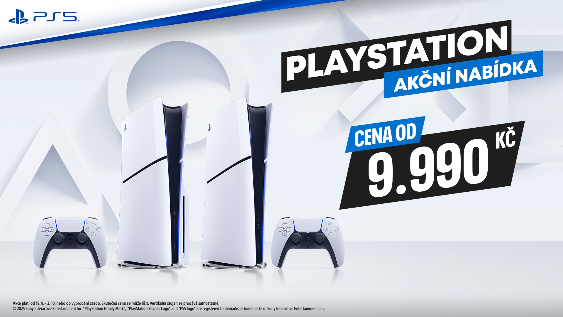 PS5 je za zatím nejnižší cenu. Digital verzi teď seženeš pod desítku