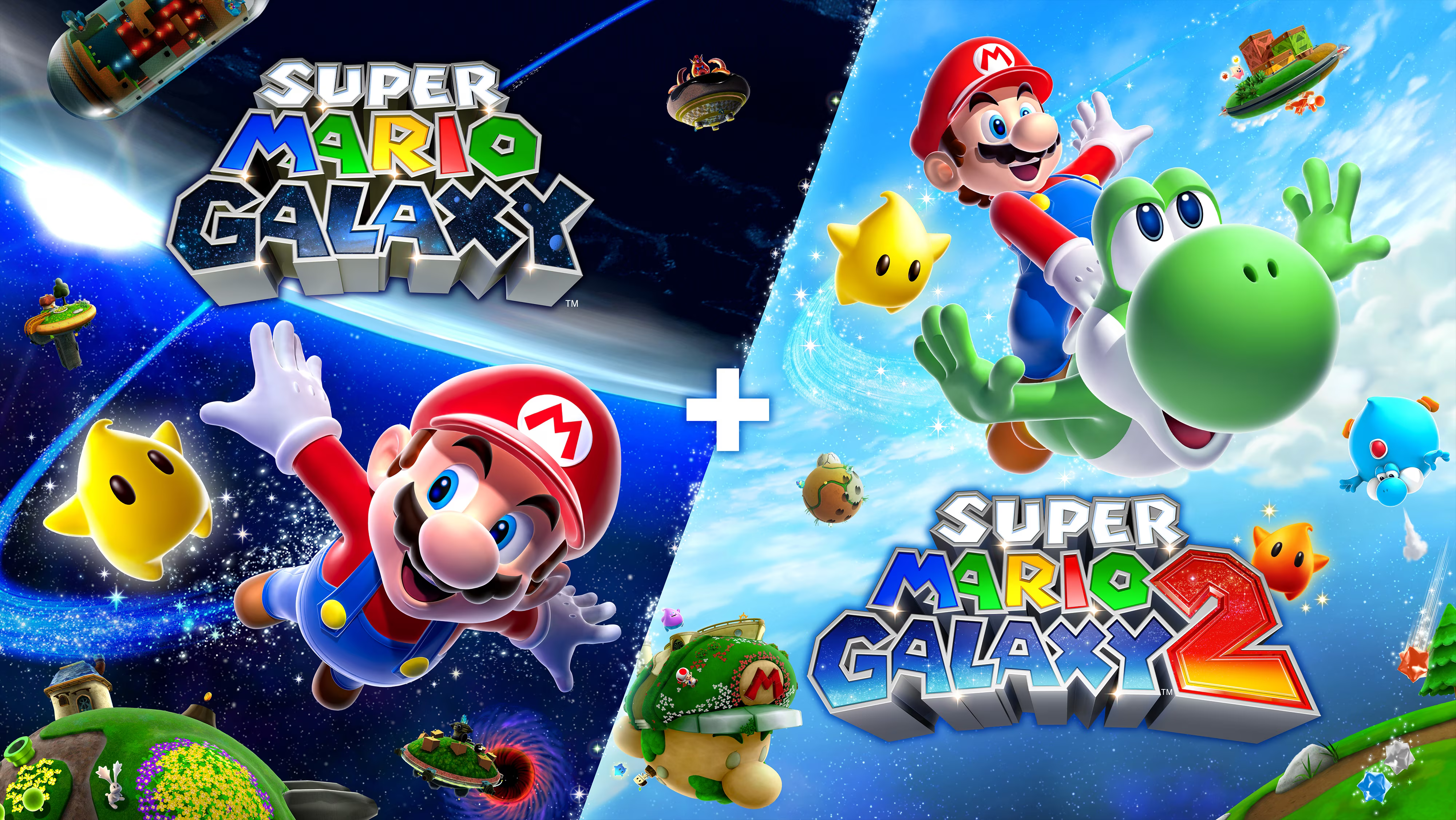 Další kombo od Nintenda. Recenze Super Mario Galaxy 1+2