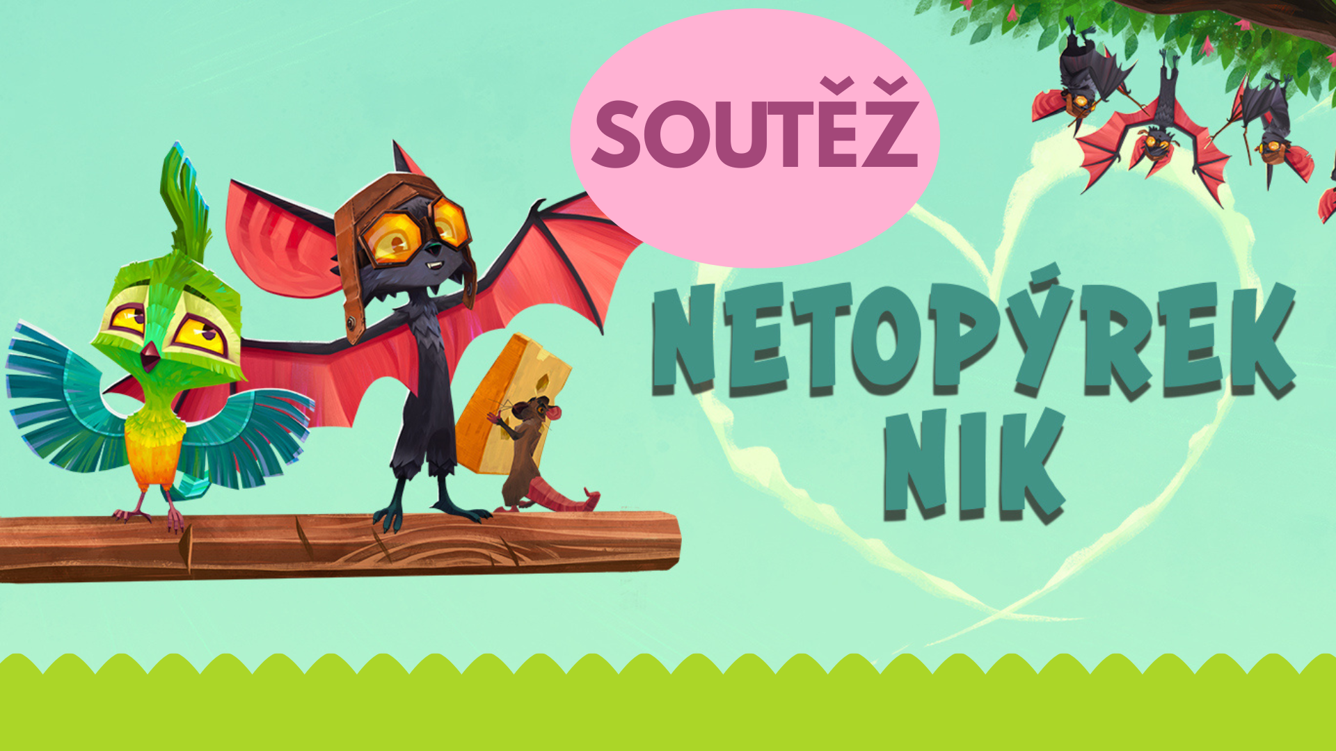 Soutěž s filmem Netopýrek Nik