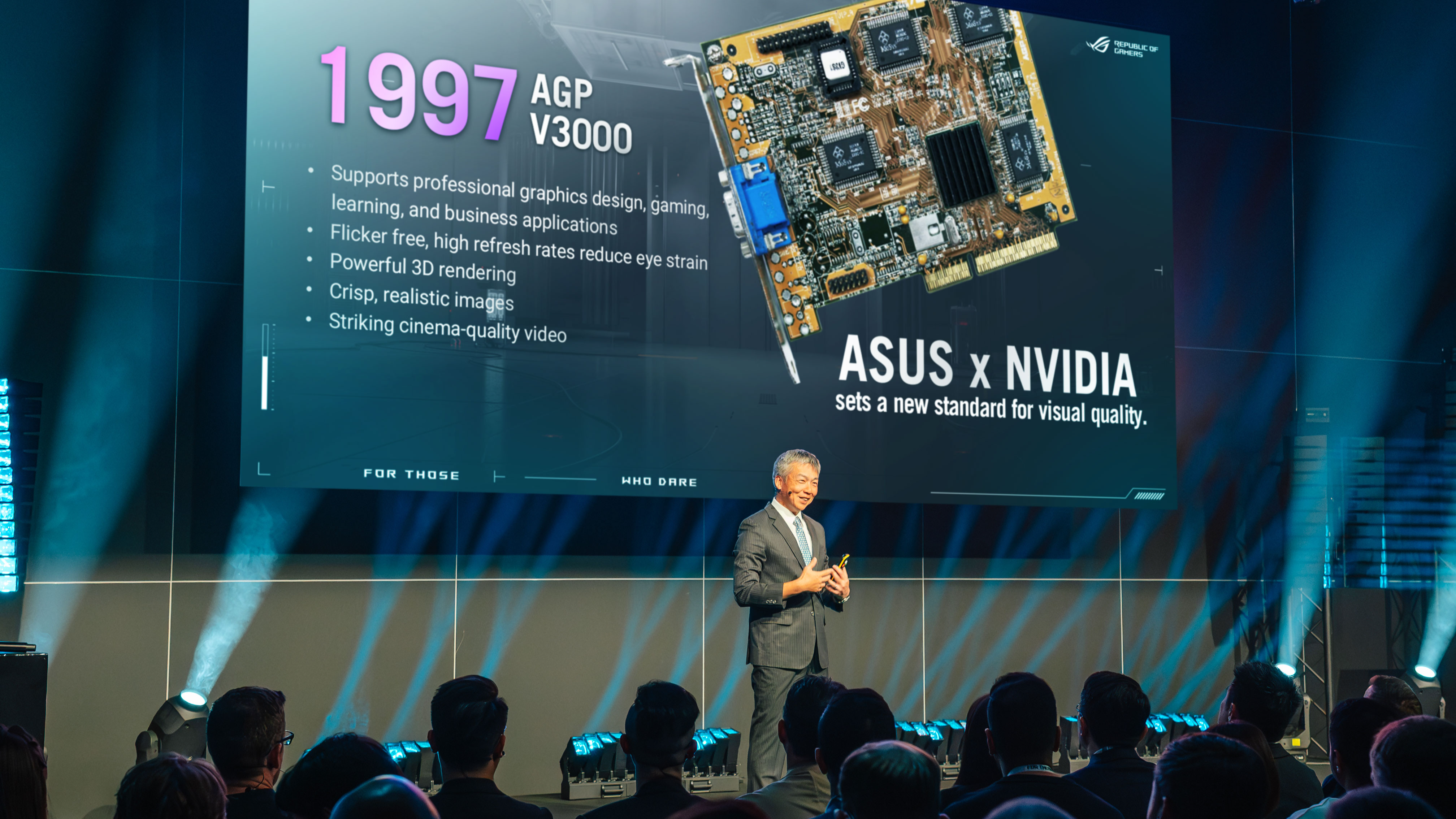 ASUS předvádí gamingové novinky. Ukazují budoucnost monitorů, komponentů i periferií