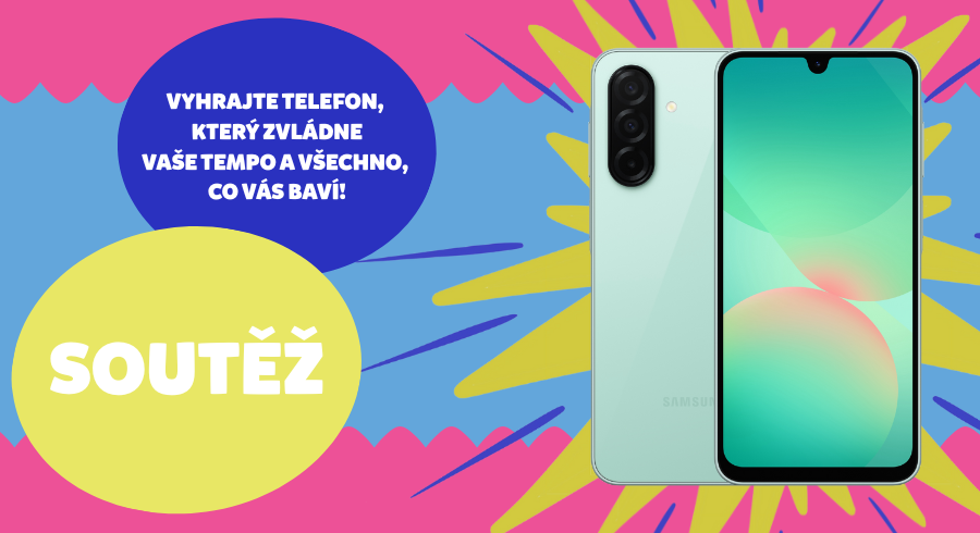 Soutěž o nadupaný telefon Samsung GALAXY A26