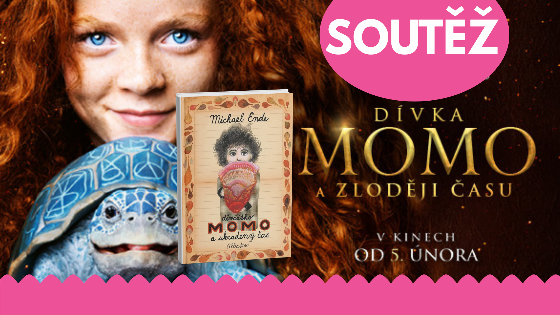 Soutěž s filmem Dívka MOMO a zloději času