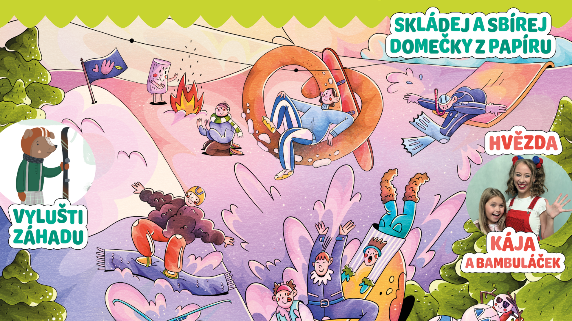 Lednová Mateřídouška přináší spoustu nových rubrik