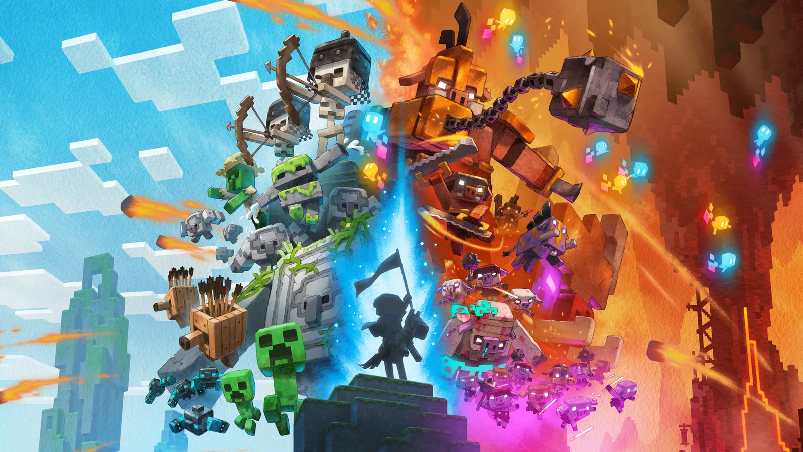 Minecraft Legends láká na nový trailer. Kostičková akční strategie zná své datum vydání 