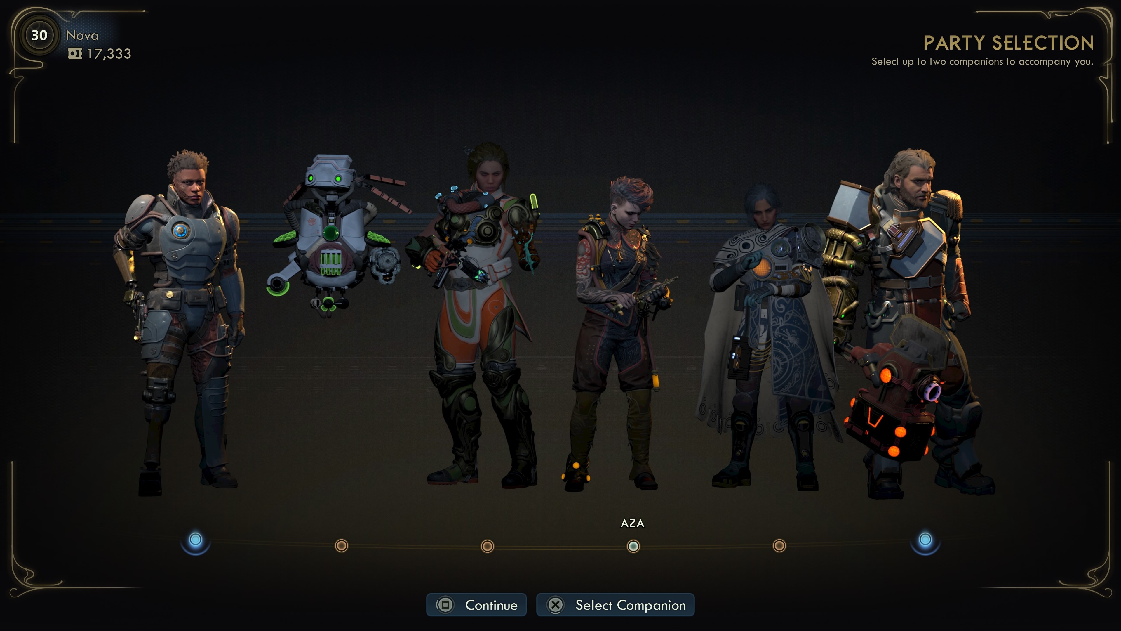 The outer worlds 2 postavy