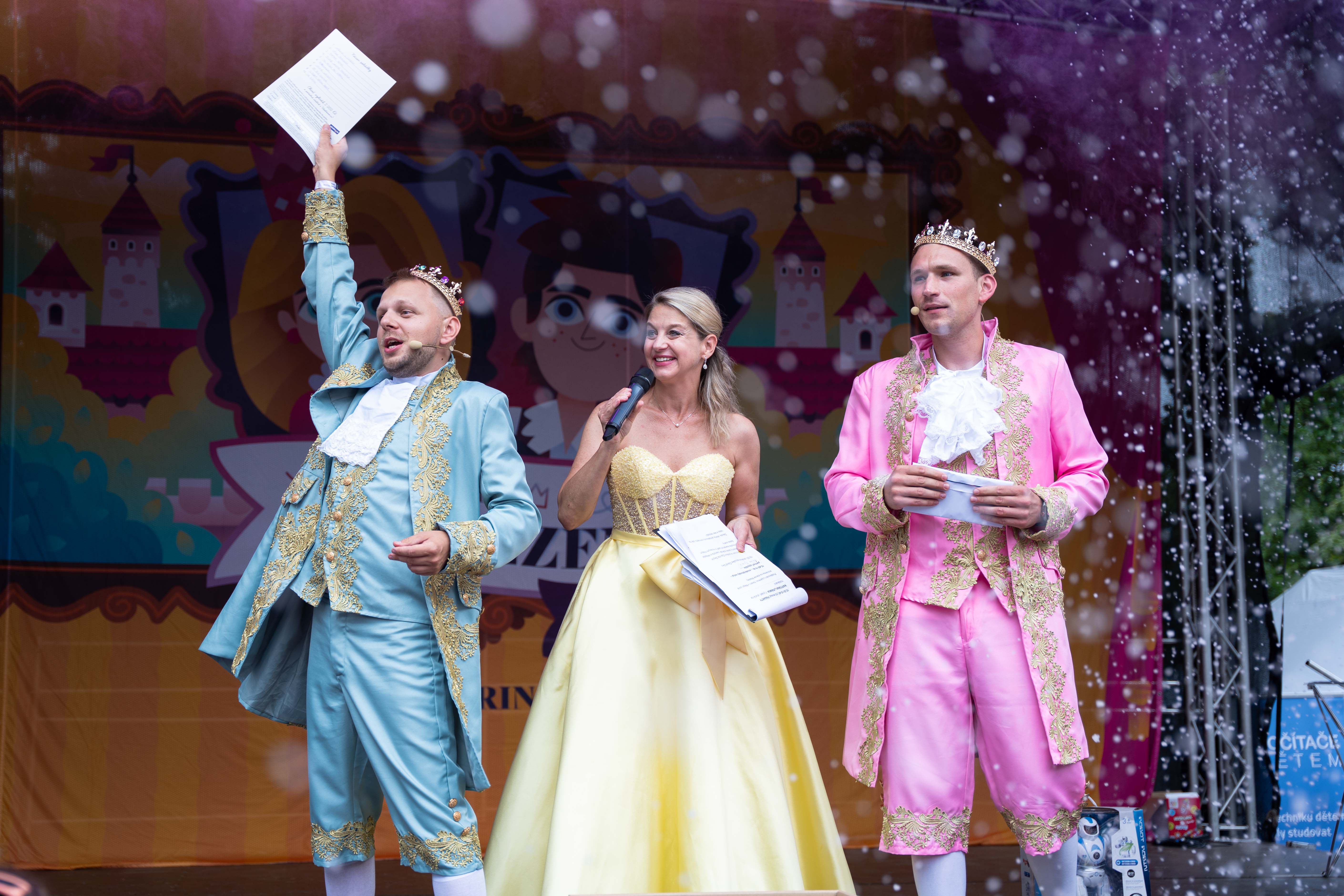 Fotoreport: Den princezen a rytířů - zámek Karlova Koruna