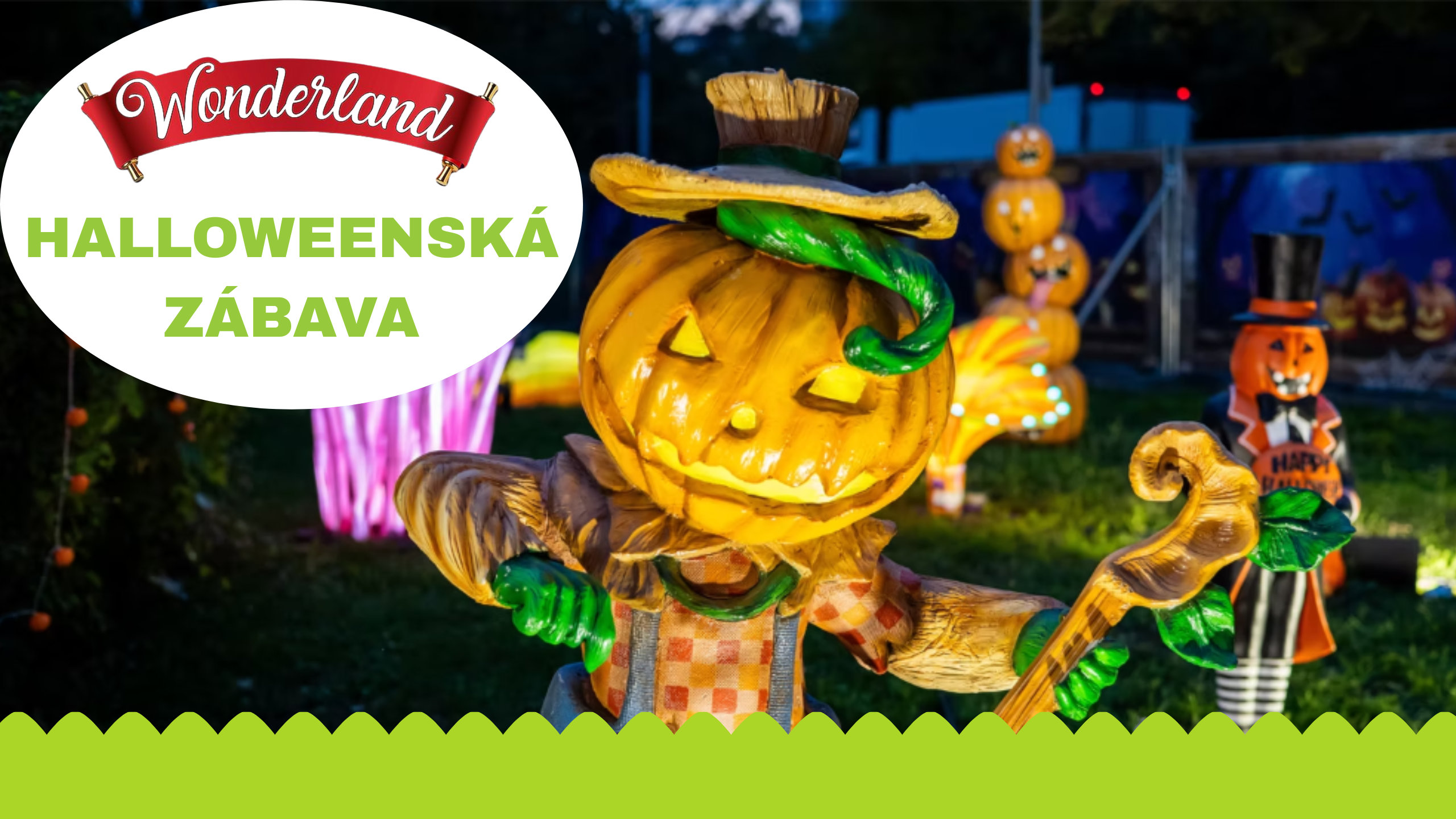Zažijte halloween ve Wonderlandu