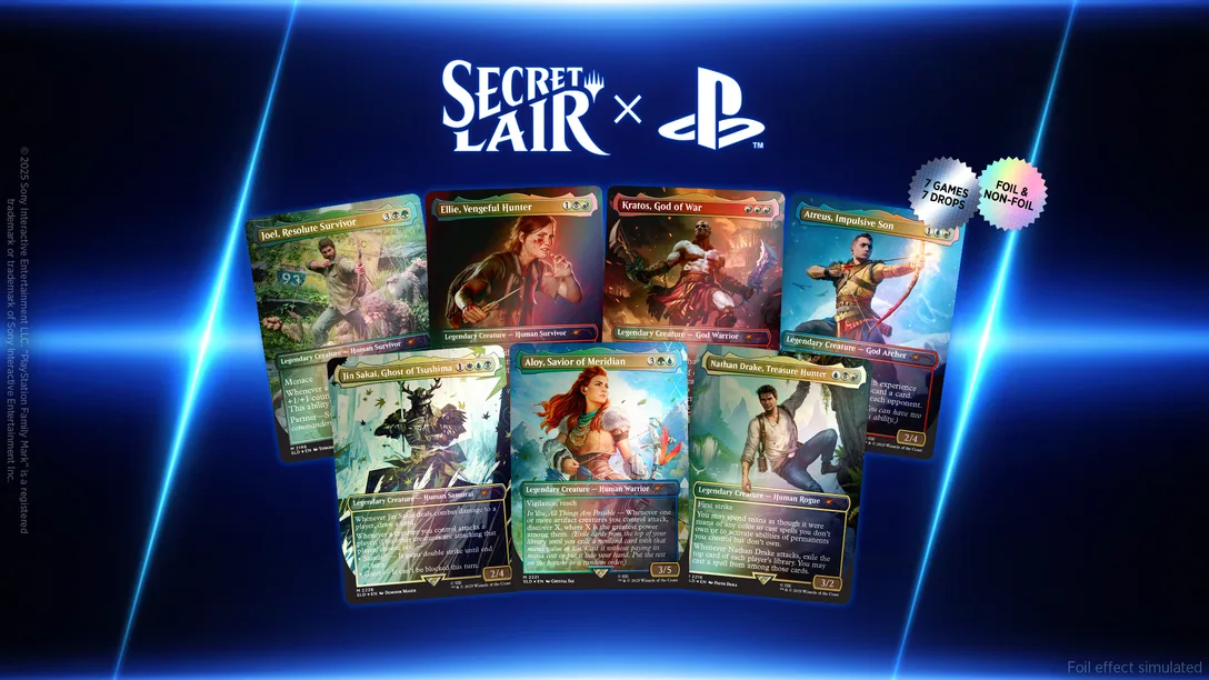 PlayStation × Magic: The Gathering – Herní legendy se potkávají ve světě karet